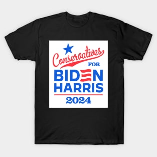 Conservatives For Biden 2024 T-Shirt